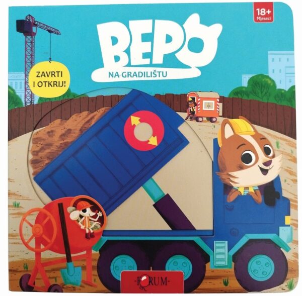 Bepo na gradilištu