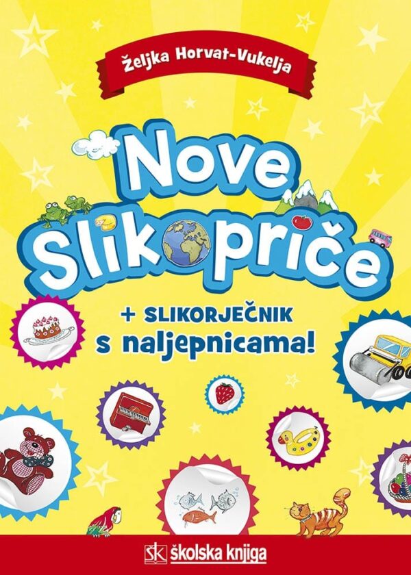 Nove Slikopriče + Slikorječnik s naljepnicama