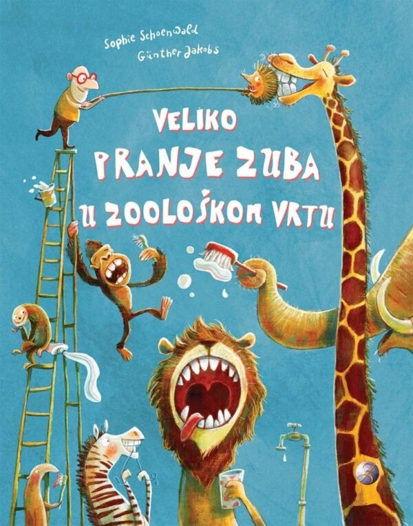 Veliko pranje zuba u zoološkom vrtu