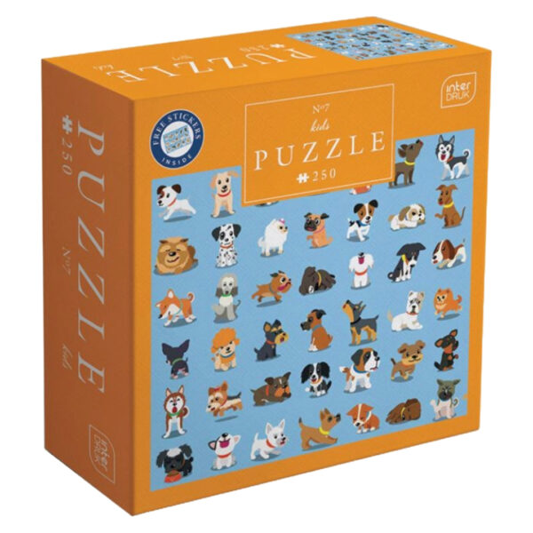 Puzzle Kids 7 dogs