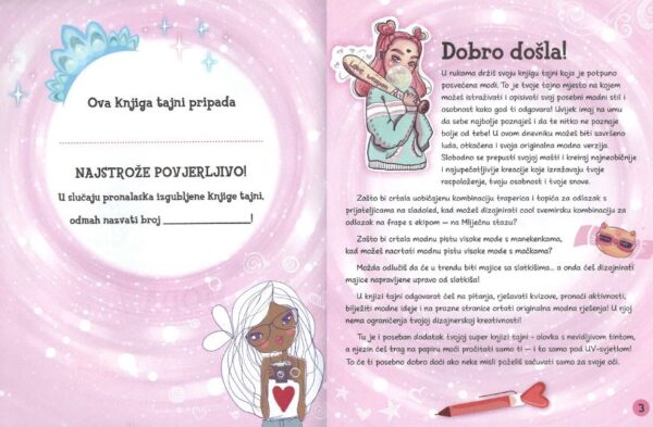 Moja knjiga naj tajni: Moda - Slika 4