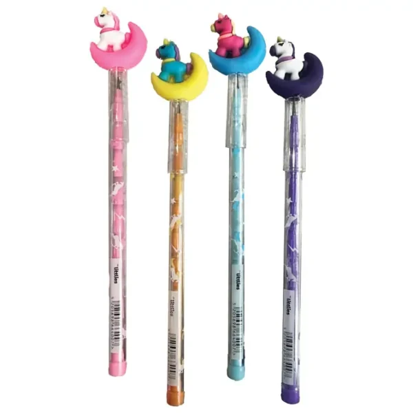 Olovka grafitna u nastavcima Littlies Unicorn